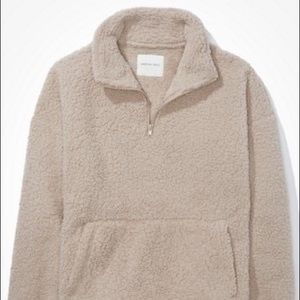 American Eagle Sherpa Pullover - Size Medium